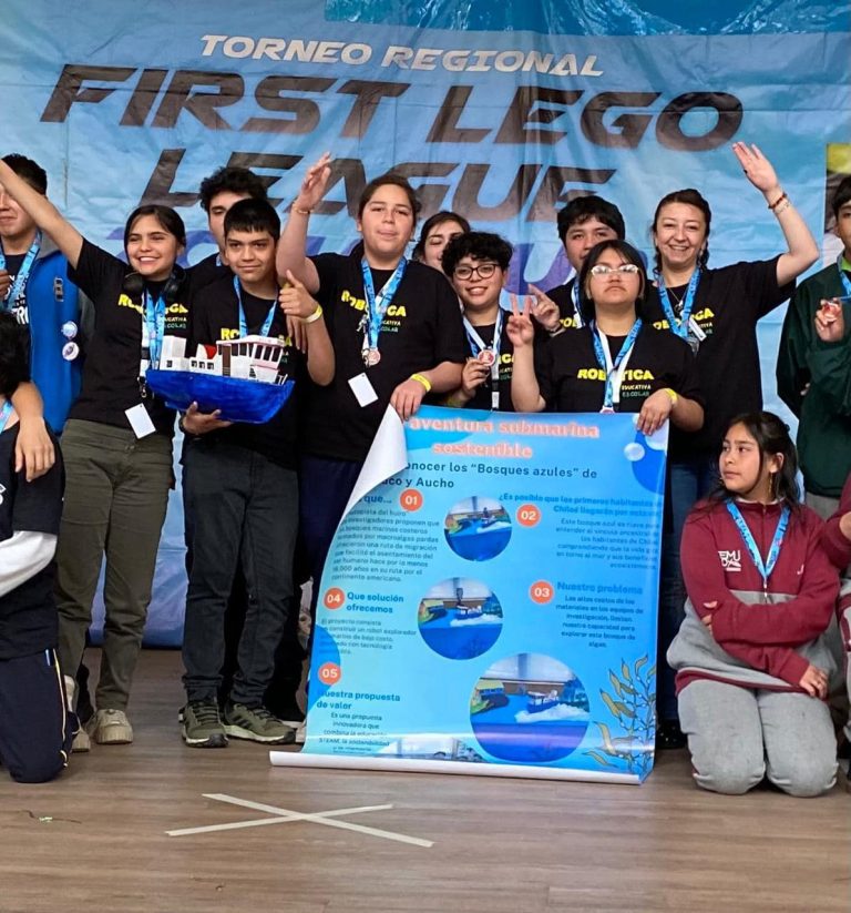 Estudiantes de la Escuela Rural Lliuco, participaron de la FIRST LEGO league